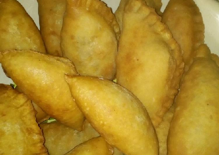 Steps to Make Favorite Fried meat pie