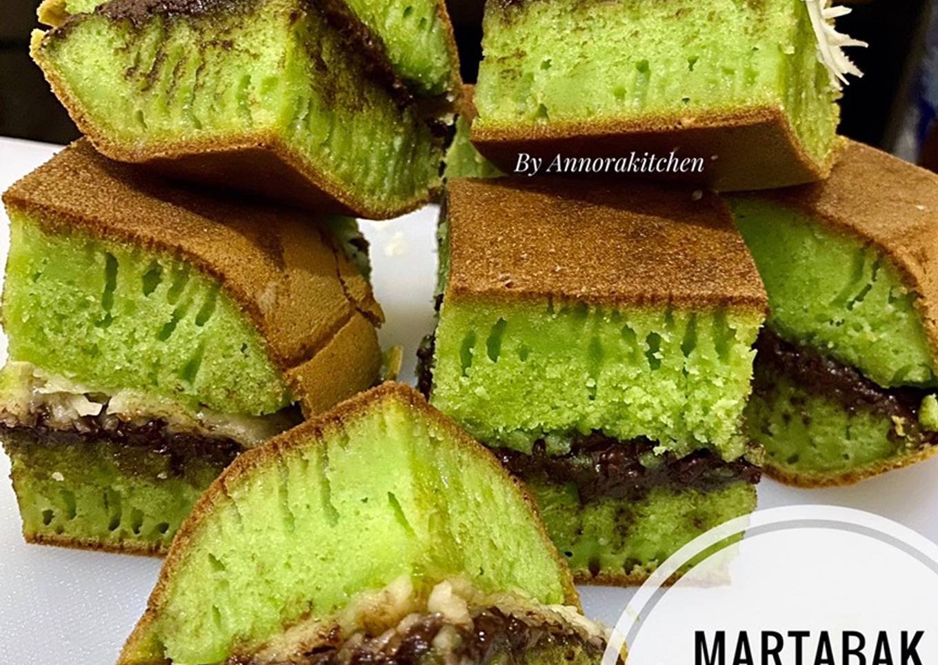 Martabak pandan manis - resep kuliner nusantara