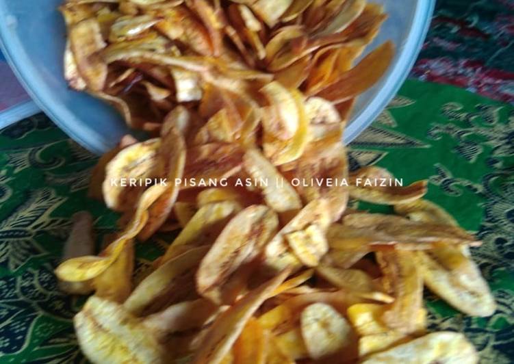 325) Keripik Pisang Asin