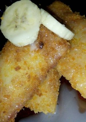 Foto resep Fried banana bread🍞🍌😋