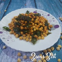 A picture of Masala Roasted Gram.