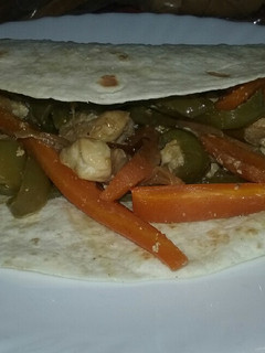 Una foto de Fajita de pollo