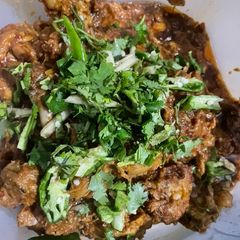 A picture of Chicken tikka karahi.