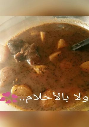 صورة لوصفة سفرجلية عالطريقة الحلبية😍👌
