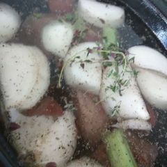 Homemade Bone Broth A picture of Homemade Bone Broth.