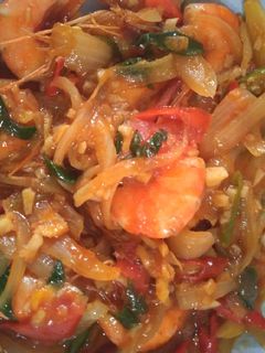 Foto resep Udang Asam Manis