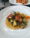 Ratatouille en parmentier