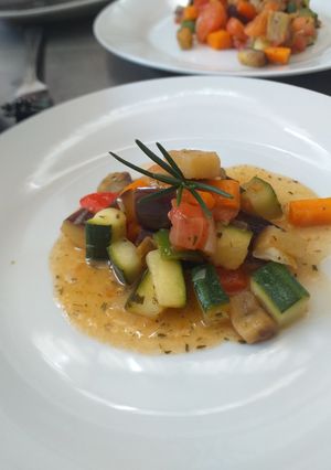 Una foto de Ratatouille en parmentier