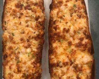 Easy Prepare Recipe Loaded cheesy garlic bread Most Delicious