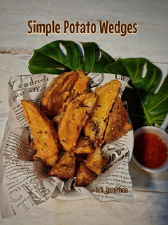 Foto resep Simple Potato Wedges