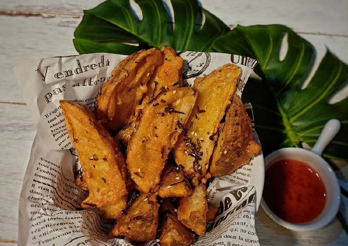 Bagaimana Membuat Simple Potato Wedges yang Bisa Manjain Lidah