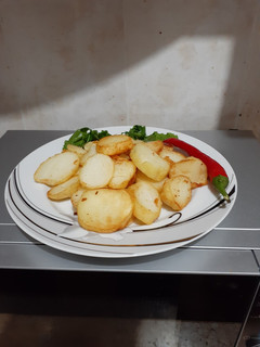 صورة لوصفة بطاطس مسلوقه محمره