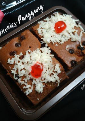 Foto resep Brownies panggang choco kismis