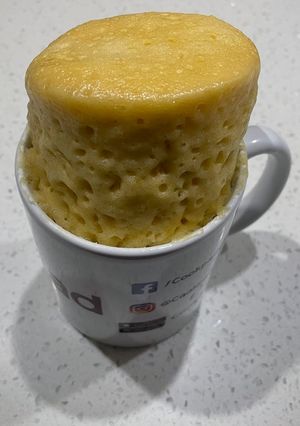 Una foto de Mug cake con kéfir