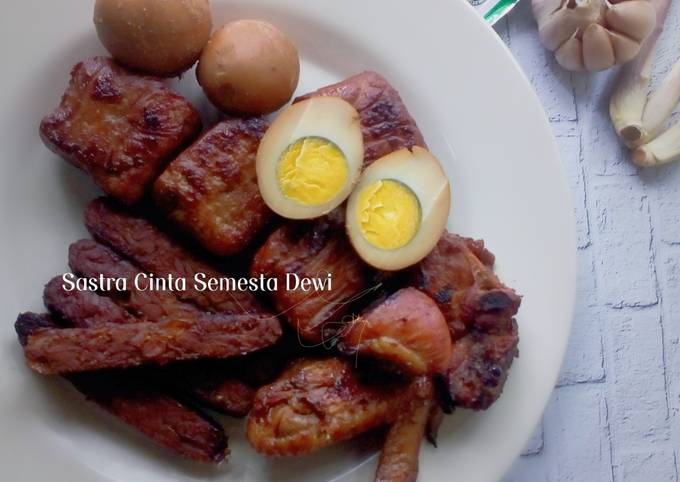 Ternyata ini loh! Cara praktis buat 156. Bacem Campur  nikmat