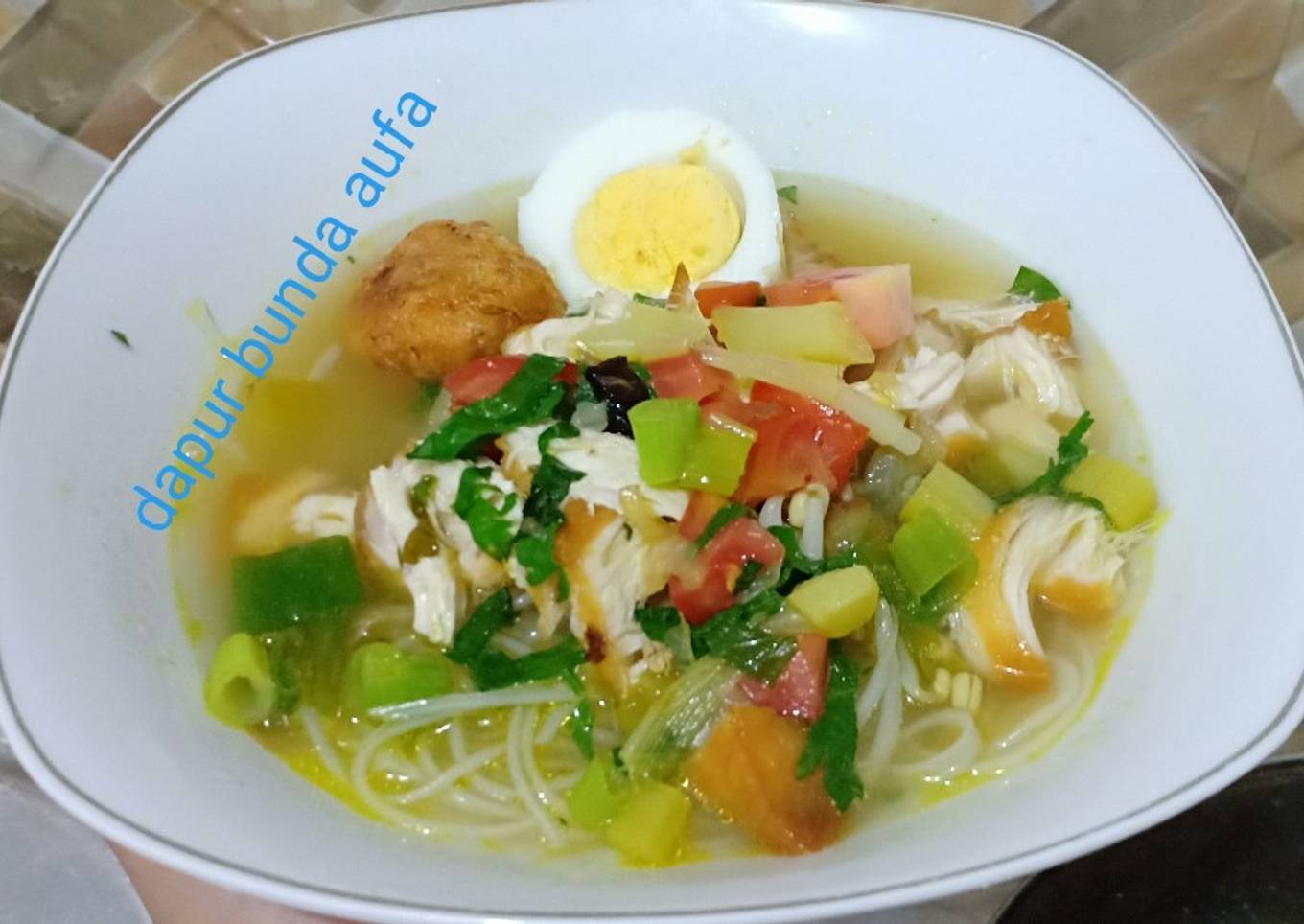 Soto ayam enak mantap