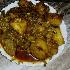 Chicken curry A picture of Chicken curry.