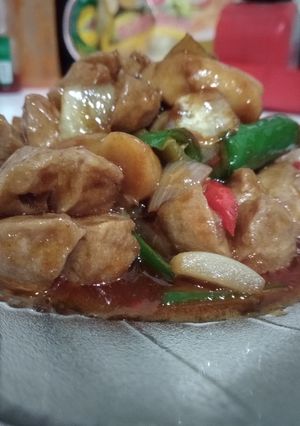 Foto resep Bakso teriyaki pedas manis