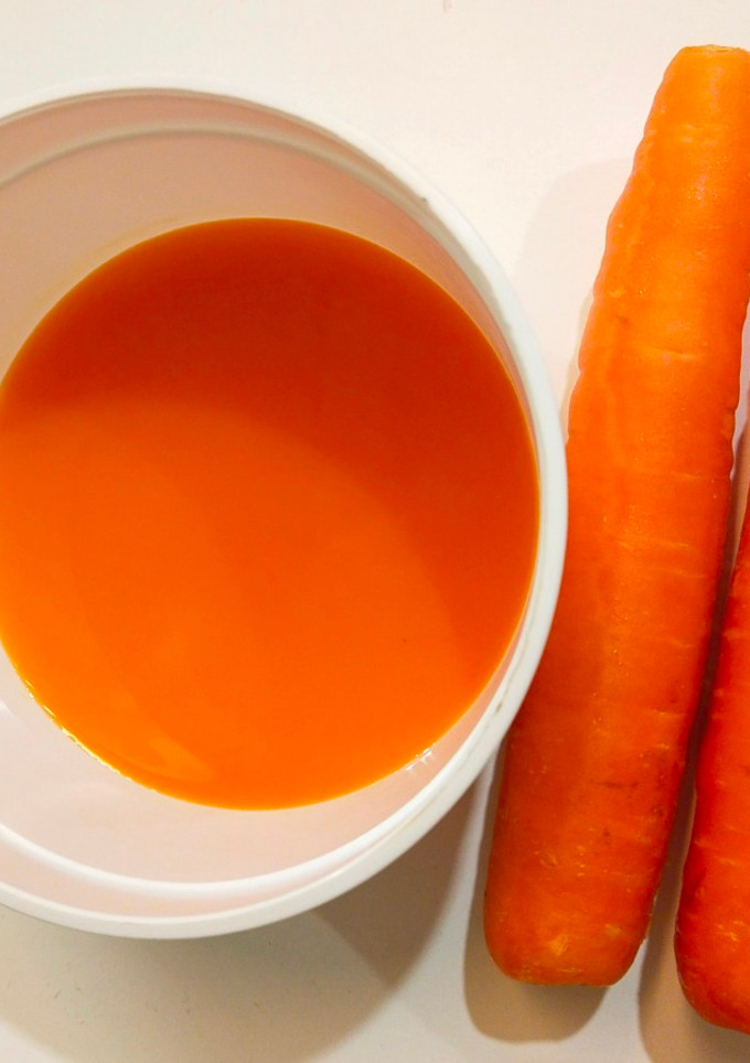 Foto resep Pewarna Makanan Alami Oranye (Wortel)