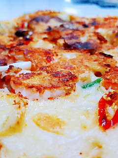 韓式海鮮煎餅 的食譜成品照片