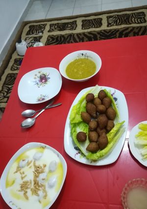 صورة لوصفة كبة مقلية