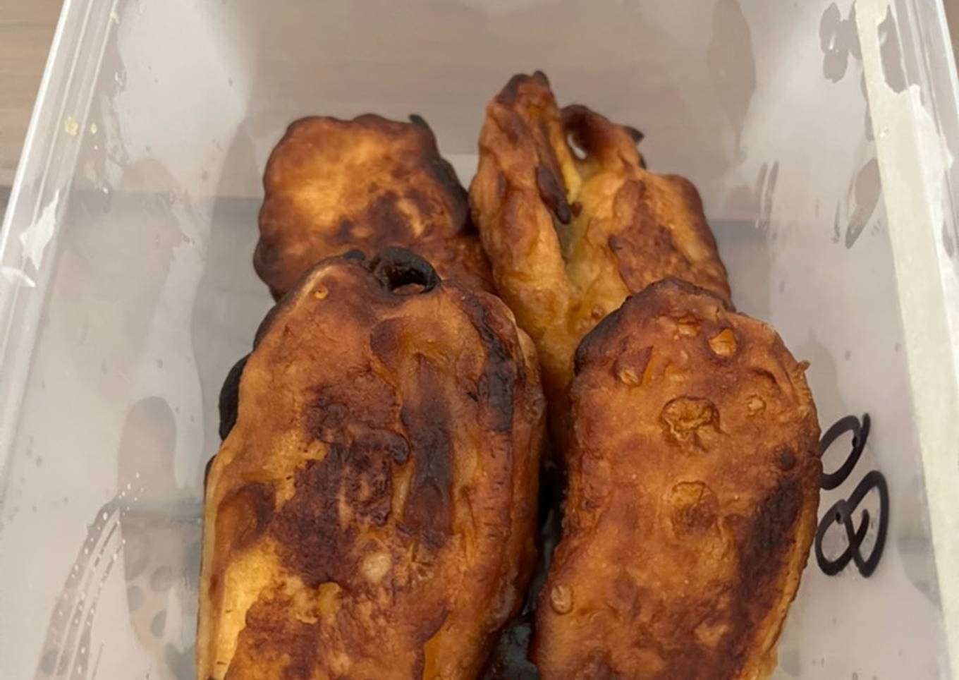 Pisang goreng madu