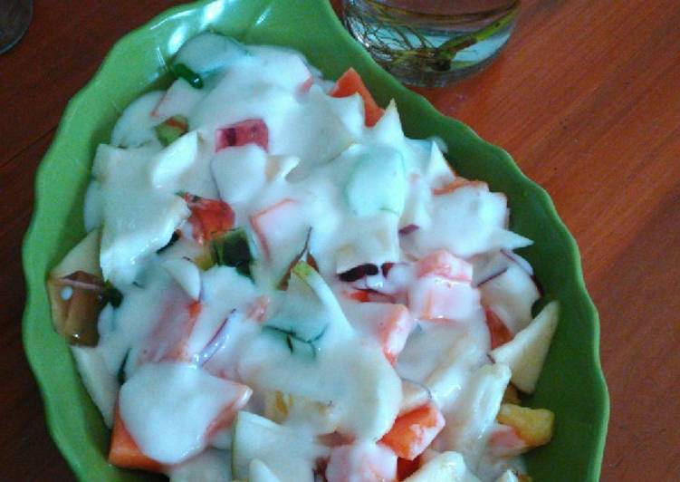 Salad Buah Simpel