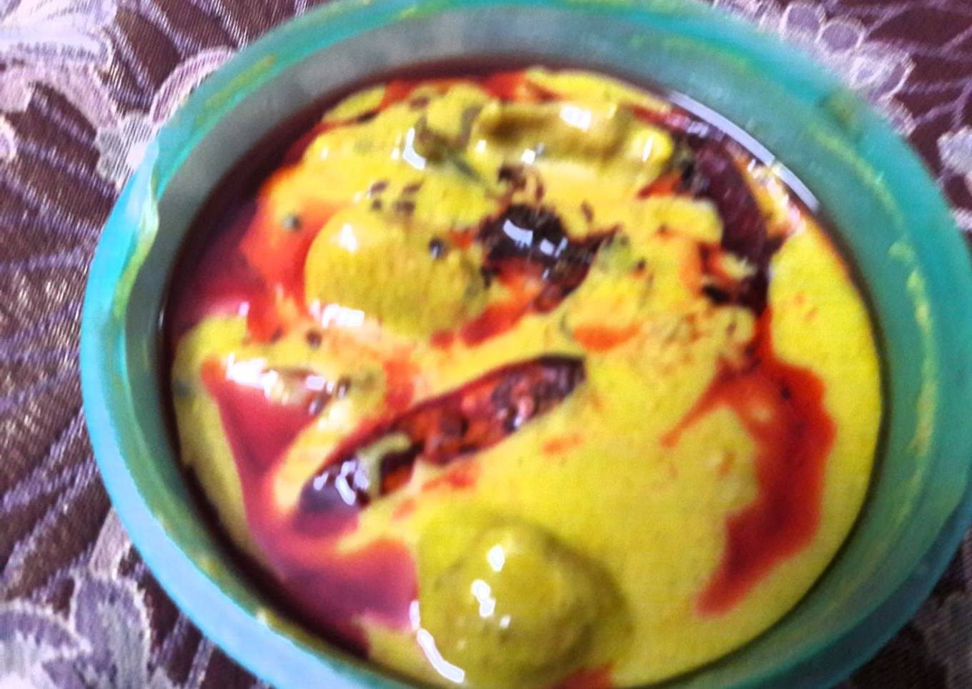 Punjabi kadi pakoda