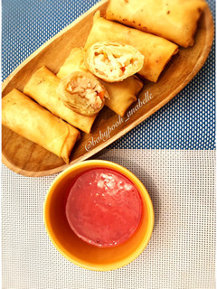 Foto resep Lumpia Udang Ayam (Snack MPASI 1Y+)
