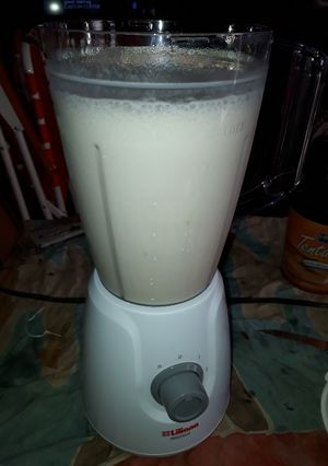 Una foto de Licuado de banana