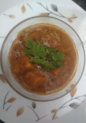A picture of SHahi paneer.