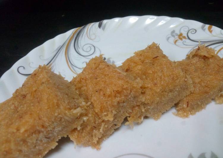 Seviya In Barfi Style Recipe By Sheetal Parmar Cookpad