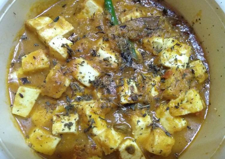 Step-by-Step Guide to Prepare Homemade Paneer Butter masala