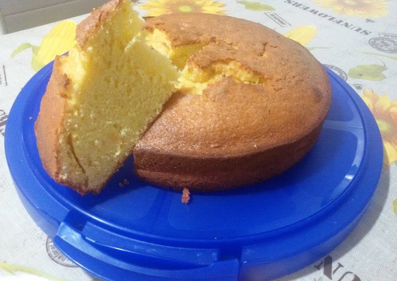 Bizcocho de naranja con Thermomix