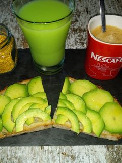 Una foto de Desayuno saludable