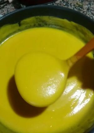 Una foto de Sopa crema de zapallo