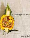 Cơm trộn quả dứa cho bé ăn dặm