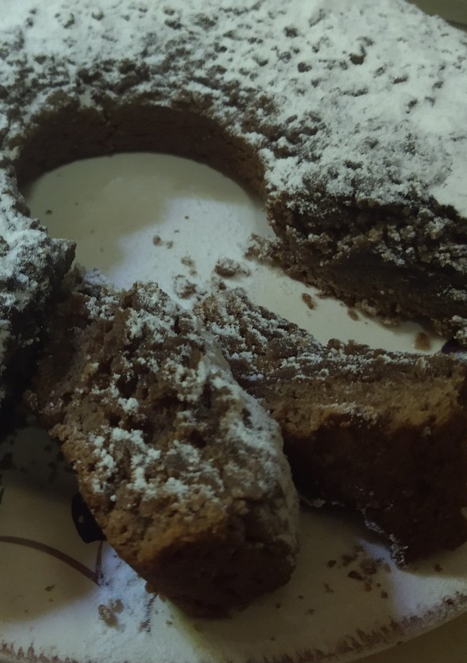Una foto de Budín súper húmedo de Cacao... (sin huevo y sin manteca)