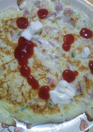 এগ প্যানকেক রেসিপির প্রধান ছবি
