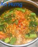 Lẩu Cá Bóp Măng Chua