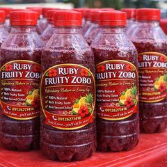 A picture of Fruity zobo.