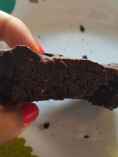 Una foto de "Brownie"saludable sin tacc