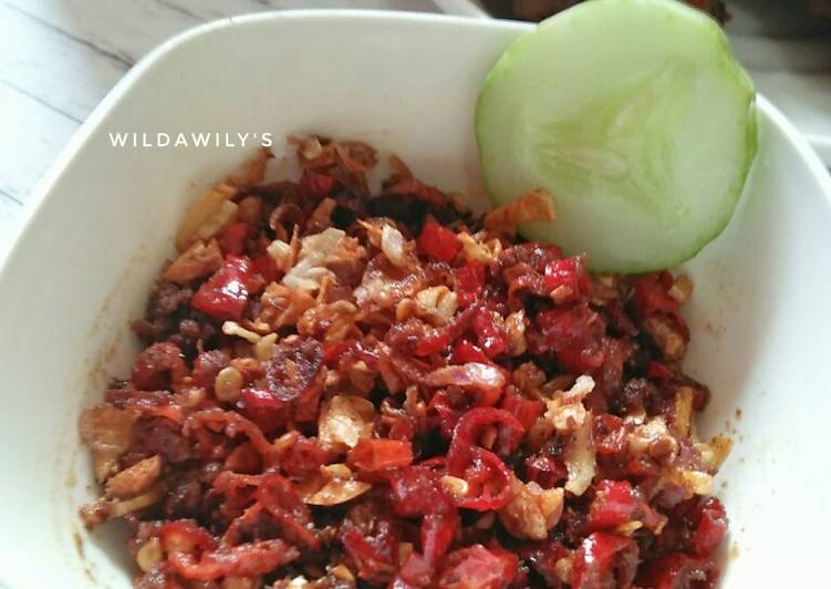 Resep 22.Sambel Embe Bali Anti Gagal