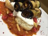 فتة الباذنجان المشوي