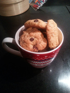 Una foto de Cookies con pepitas 3 chocolates