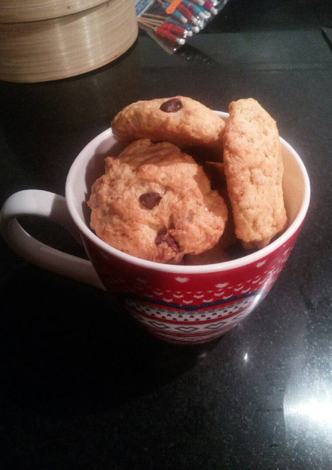 Una foto de Cookies con pepitas 3 chocolates