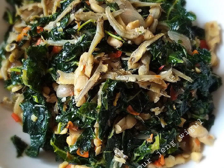 Langkah Mudah untuk Membuat 108.Tumis Daun Pepaya Teri yang Menggugah Selera