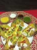 ক্রিসপি পালং পকোড়া চাট (Crispy Palak Pakoda Chaat recipe in Bengali)