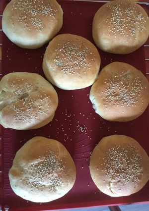 Una foto de Pan de hamburguesa con Thermomix