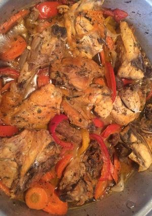 Una foto de Pollo al limón